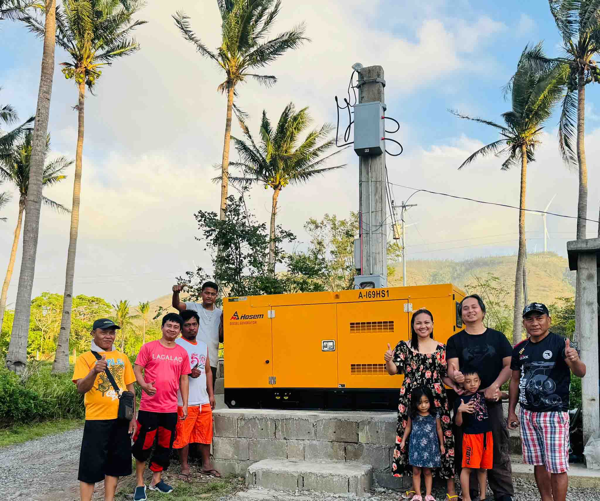 Hosem 50kVA Isuzu Generator Delivered for Hotel Standby Power Hosem 50kVA Isuzu Generator Delivered for Hotel Standby Power