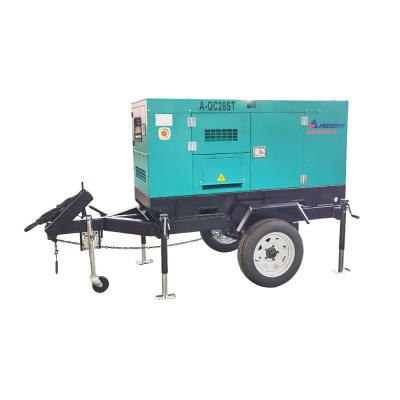25kVA Mobile Generators | Trailer Mounted Diesel Generator