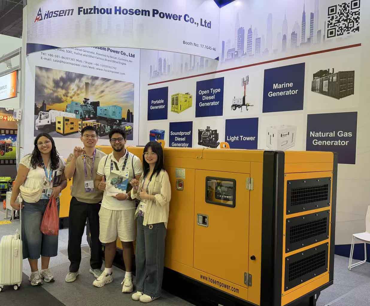 Hosem Successfully Exhibits at the 140th Canton Fair