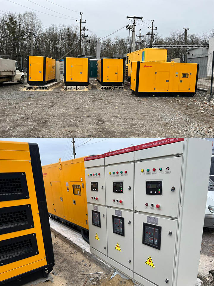 4 Unidades de Sincronización Generador Diesel instaladas en Europa